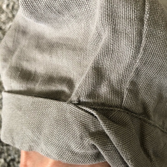 WILFRED/ ARITZIA Linen Grey trousers - Picture 10 of 16